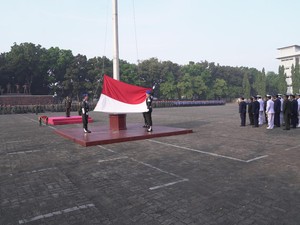 Di Upacara HUT Ke-78 RI, Panglima TNI Ingatkan Prajurit Jaga Netralitas