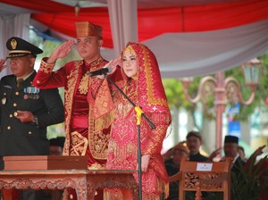Upacara HUT RI, Bupati Klaten Beri Pesan soal Mempertahankan Kemerdekaan