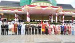 Suasana Khidmat Upacara HUT ke-78 RI di Sumatera Utara