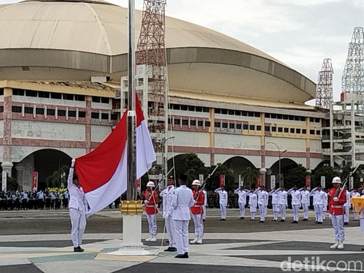 Suasana Khidmat Upacara HUT ke-78 RI di Sumatera Utara