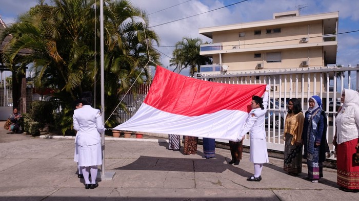 Upacara HUT RI di Noumea, Kaledonia Baru