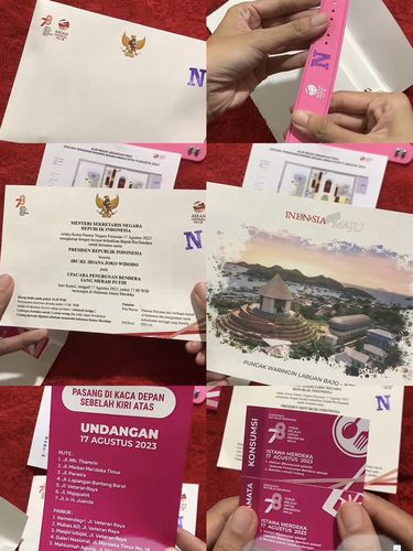 Video unboxing undangan upacara bendera di Istana, viral di TikTok. Video unboxing undangan upacara bendera di Istana, viral di TikTok.