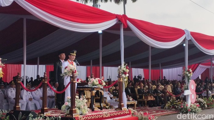 Wali Kota Palembang, Pimpin Upacara 17 Agustus di BKB.
