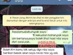 10 Chat Absurd Mahasiswa dan Dosen, Ada yang Pernah Bernasib Sama?