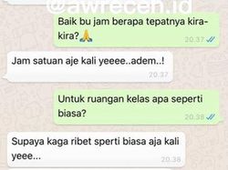 10 Chat Absurd Mahasiswa dan Dosen, Ada yang Pernah Bernasib Sama?