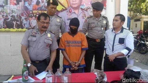 Andrik pembunuh cepu di Sidoarjo