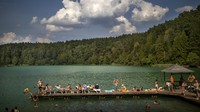Gelombang panas berlanjut di Lituania saat suhu naik hingga mencapai 32 derajat Celcius (89,6 derajat Fahrenheit).  