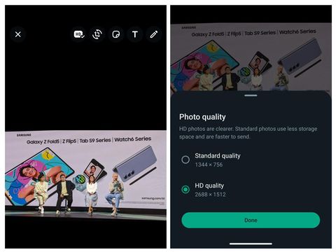 Cara mengirim foto HD lewat WhatsApp