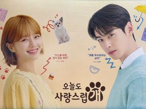Bocoran Drakor Cha Eun Woo Jadi Guru Ganteng di A Good Day to Be a Dog