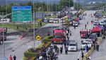 Jet Pribadi Jatuh di Tol Malaysia, Puing-puing Berserakan