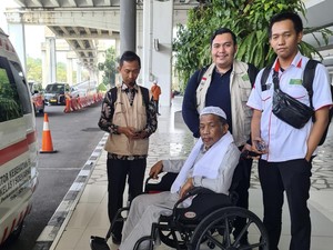 3 Jemaah Haji yang Dirawat di RS Saudi Pulang ke Tanah Air