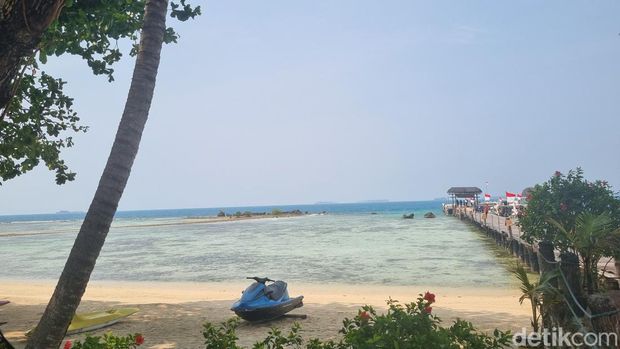 Jetski di Pulau Pantara