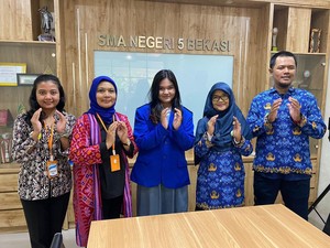 Jingle Stop Boros Pangan Bikin Madeena Dapat Kejutan dari Sekolah