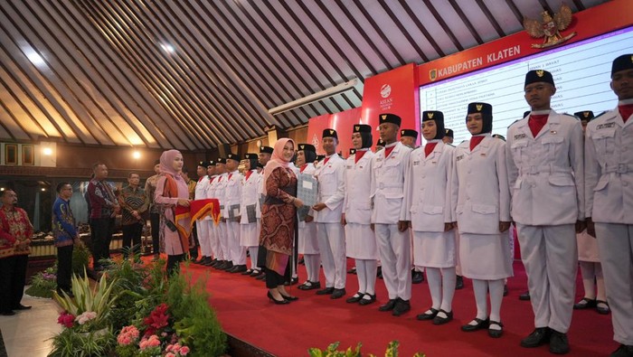 Malam Resepsi HUT ke-78 RI di Pemkab Klaten, Kamis (18/8/2023). Malam Resepsi HUT ke-78 RI di Pemkab Klaten, Kamis (18/8/2023).