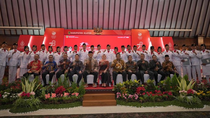 Malam Resepsi HUT ke-78 RI di Pemkab Klaten, Kamis (18/8/2023). Malam Resepsi HUT ke-78 RI di Pemkab Klaten, Kamis (18/8/2023).