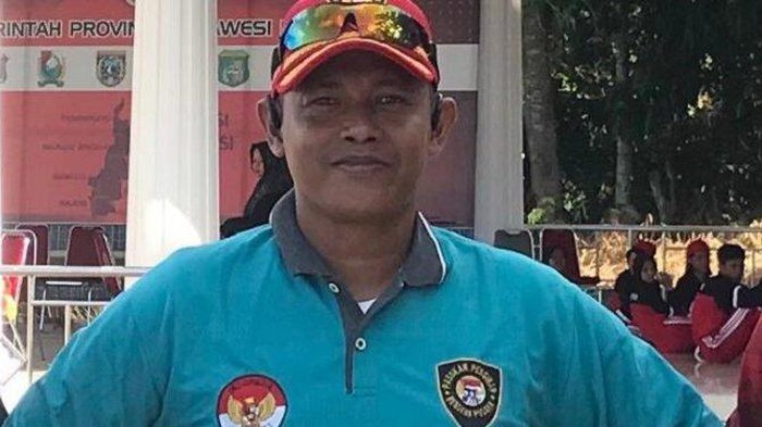 Koordinator Pelatih Paskibra Sulbar Aipda Muhammad Firman.
