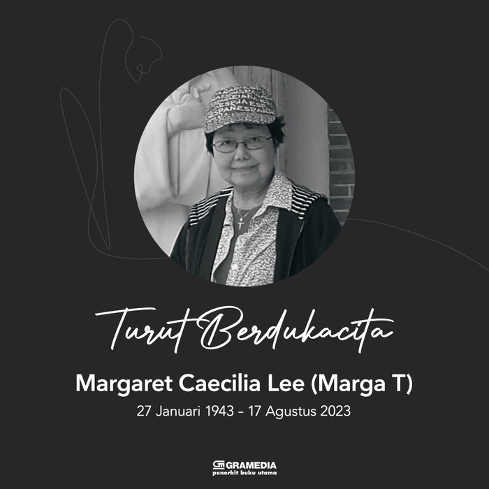 Margaret Caecilia Lee meninggal dunia.