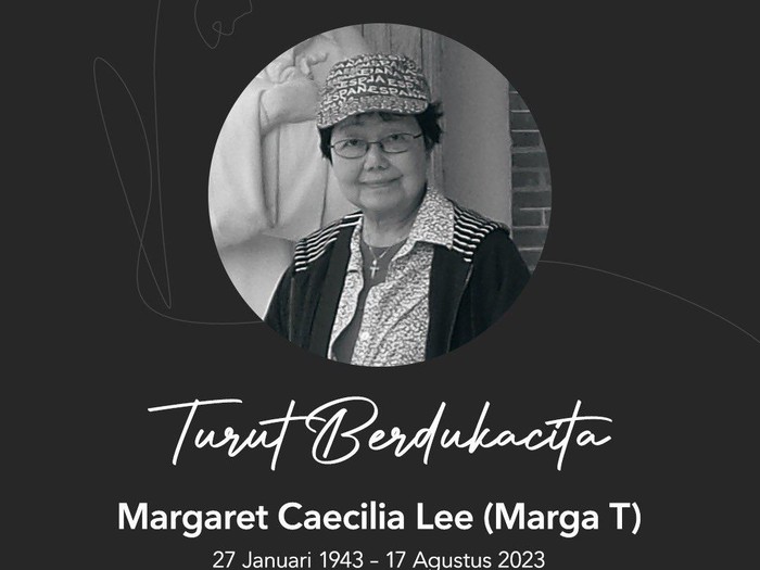 Margaret Caecilia Lee meninggal dunia.