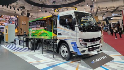 Mitsubishi Fuso Hadirkan Next Generation eCanter di GIIAS 2023