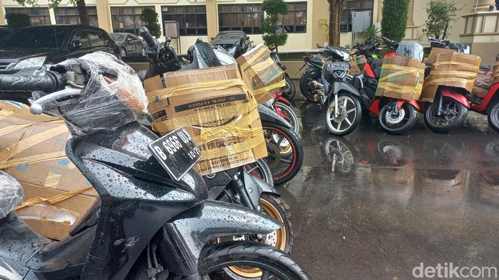 51 motor bodong diamankan di Jambi, 15 unit di antaranya adalah hasil curian dari Jakarta.
