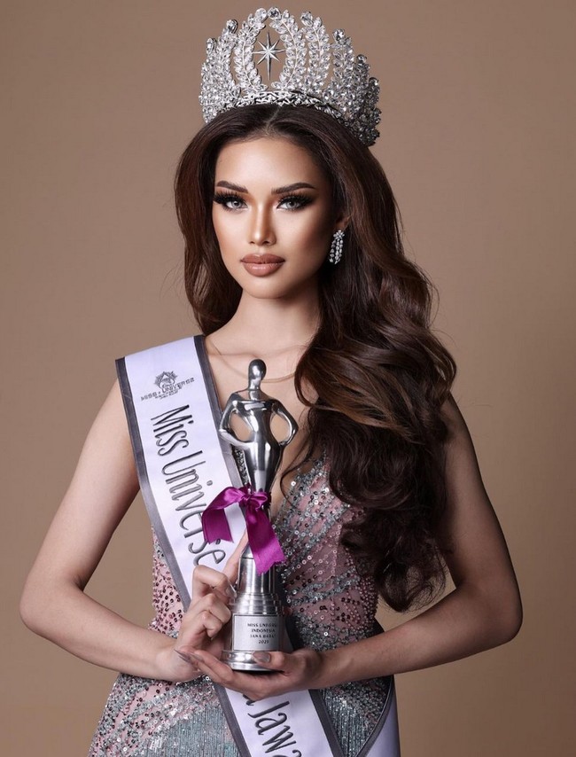 Muthia Fatika Rachman memegang titel 2nd Runner Up Miss Universe Indonesia 2023. Dia merupakan perwakilan provinsi Jawa Barat. Foto: Instagram/@muthiafrachman