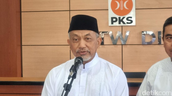 Presiden PKS Ahmad Syaikhu, Jumat (18/8/2023).