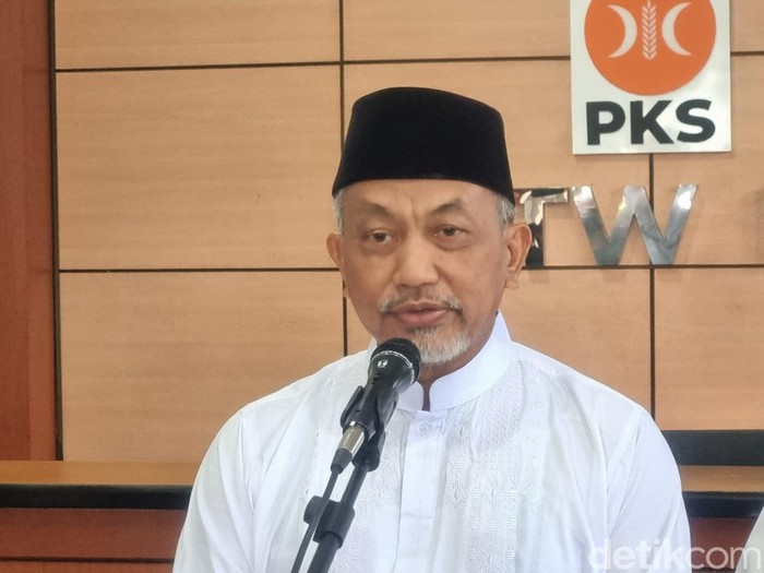 Presiden PKS Ahmad Syaikhu, Jumat (18/8/2023).