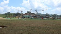 Adapun untuk gedung kementerian koordinator dan rumah rusun ASN IKN yang masuk dalam pembangunan tahap 2 baru masuk ke penandatanganan kontrak pada Mei 2023 lalu. Foto: Dok. Kementerian PUPR