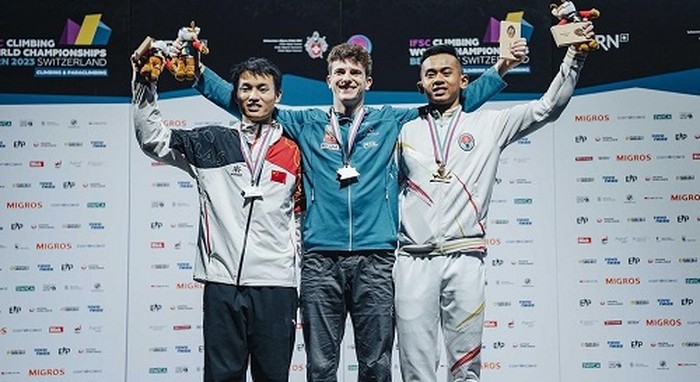 Rahmah Adi Juara 3 Panjat Tebing Internasional