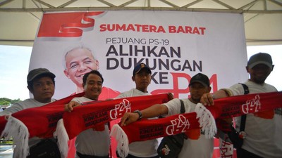 Relawan Prabowo di Padang Alihkan Dukungan ke Ganjar