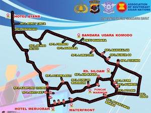 Ada Rekayasa Lalu Lintas Saat AMMTC di Labuan Bajo, Catat Waktu dan Rutenya