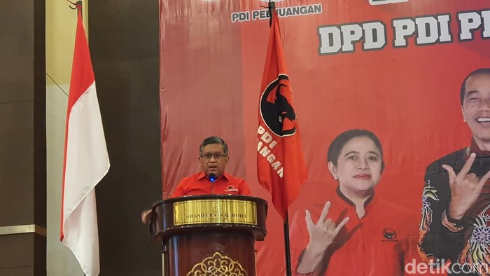 Sekjen PDIP Hasto Kristiano (Raja Adil Siregar/detikSumut)