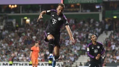 Aksi Harry Kane Bikin Gol dan Assist di Debut Bundesliga