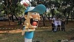Antusias Pengunjung di Pameran Karakter Asli Indonesia