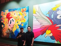 Keren Banget! Lukisan Basoeki Abdullah Bersanding dengan 2 Seniman Muda