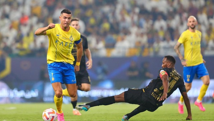 Matchday kedua Liga Arab Saudi mempertandingkan Al Nassr vs Al Taawoun. Laga digelar di KSU Stadium, Sabtu (19/8/2023) dini hari WIB.