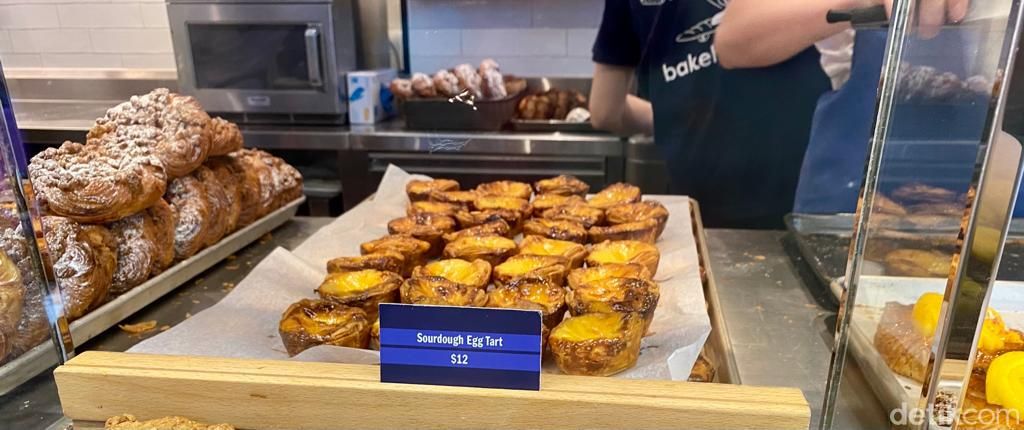 Diantre! Egg Tart Sourdough dan  Bun Telur Asin yang Hits di Hing Kong