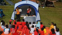 Kegiatan yang digelar komunitas Camping Adventure Family Indonesia bekerja sama dengan komunitas I Love Energi Surya tersebut bertujuan untuk mengedukasi pentingnya energi bersih yang ramah lingkungan sekaligus untuk memeriahkan HUT ke-78 kemerdekaan Republik Indonesia. 