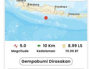 Gempa M 5 Guncang Pacitan, Ini Penyebabnya