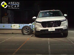 Honda CR-V Terbaru Diuji Tabrak, Begini Hasilnya