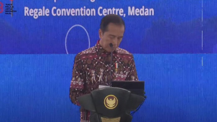 Jokowi di acara GAMKI (dok. YouTube Setpres)