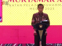Tebak-tebakan ala Jokowi di Muktamar IPM: Rambut Putih hingga Hijau