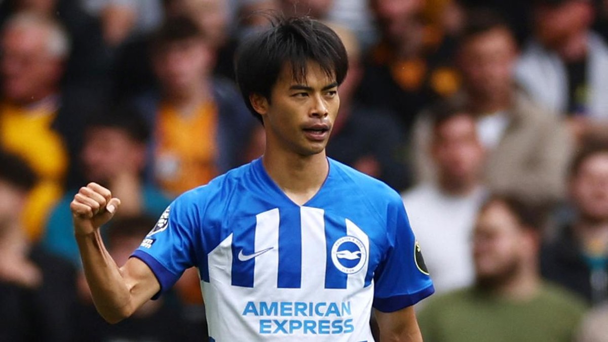 Manchester United disarankan kejar Kaoru Mitoma. (Foto: Action Images via Reuters/ANDREW BOYERS)