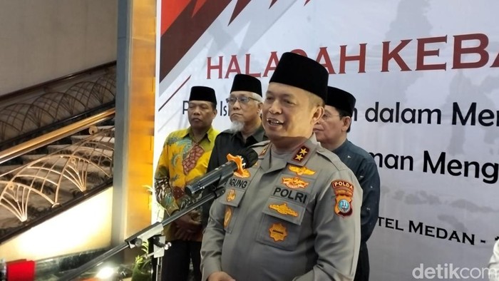 Kapolda Sumut Irjen Agung Setya Imam Effendi. (Foto:Haris/detikSumut)
