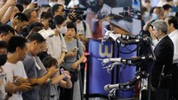 Acara ini memamerkan ratusan robot canggih dari seluruh dunia.  