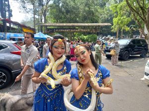 Sambut HUT RI ke-78, Taman Safari Adakan Parade Satwa