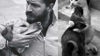 Sama-sama lagi pelukan dengan anjing. (Foto: sadanduseless)  