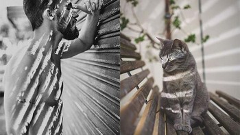 Foto keren di balik tirai. (Foto: sadanduseless)  