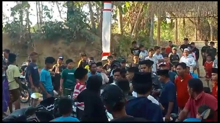 Tarkam ricuh di Sampang