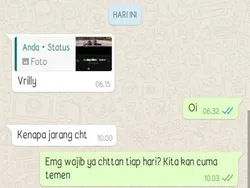 Kumpulan Chat Ditolak Gebetan, Malu Pake Banget!